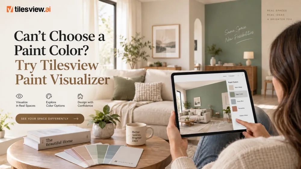 Nie możesz wybrać koloru farby? Wypróbuj Tilesview Paint Visualizer